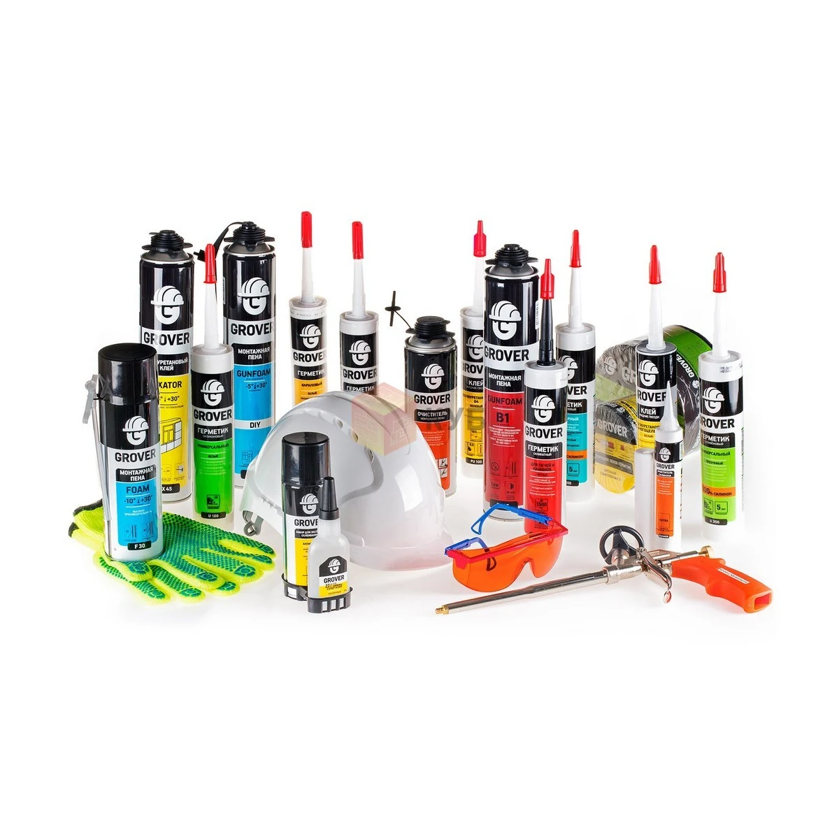 Пены, герметики, уплотнители