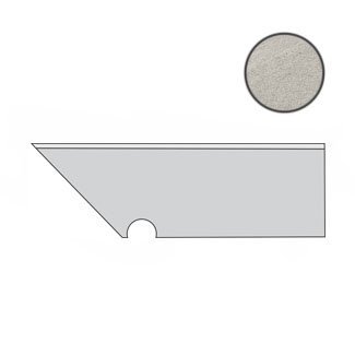 Плинтус Atlas Concord Италия MARVEL STONE ATHV Clauzetto White Battiscopa Sag. SX 30х7,2см 0,259кв.м.