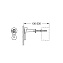 Крепёж для инсталляции GROHE 3855800M