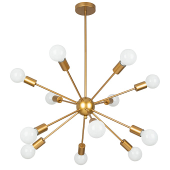 Люстра подвесная Arte Lamp ALASTOR A6702PL-12PB 40Вт 12 лампочек E27