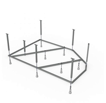 Каркас под ванную MIRSANT Ялта УТ000037699 150см