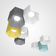 Светильник потолочный ImperiumLOFT Hexagon 101670-26 18Вт LED