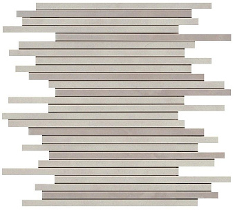 Керамическая мозаика Atlas Concord Италия Dwell 9DLS Silver Mosaico L 30,5х26см 0,476кв.м.