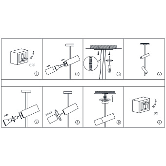 Спот Maytoni Elti C021CL-02W 50Вт 2 лампы GU10