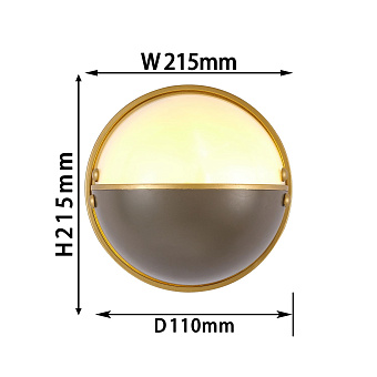 Бра Favourite Radius 2935-1W 3Вт G9 LED