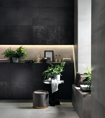 Лаппатированный керамогранит Atlas Concord Италия Blaze APOZ Iron Lapp 75х75см 1,125кв.м.