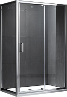 Угловое ограждение Gemy Sunny Bay S28191A-A100 190х100см стекло прозрачное