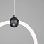 Светильник подвесной Eurosvet Rim 90166/1 черный 15Вт LED