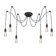 Люстра подвесная Loft It Spider Loft1162/6 240Вт 6 лампочек E27
