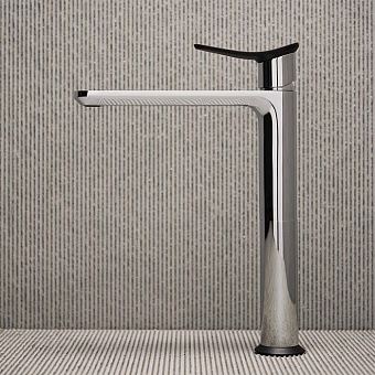 Смеситель для раковины Huber Harlock HK0035446T хром