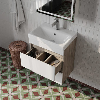 Тумба с раковиной IDDIS Zodiac ZOD5AB0i95K 34х49,4х64см