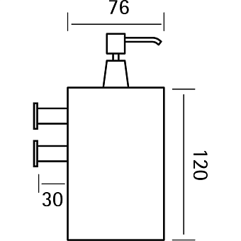 Дозатор Cisal Xion XI090621D1 нержавейка