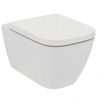 Унитаз подвесной IDEAL STANDARD Ideal Standard i.life B T461401 безободковый с микролифтом