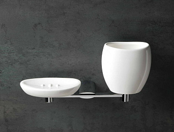 Набор аксессуаров для ванной Stil Haus Aria AR14(08-BI) хром 2 предметов