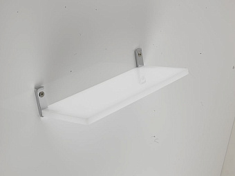 Полка в ванную Stil Haus Mizar MZ04(08) 1-ярусная 11х60см хром