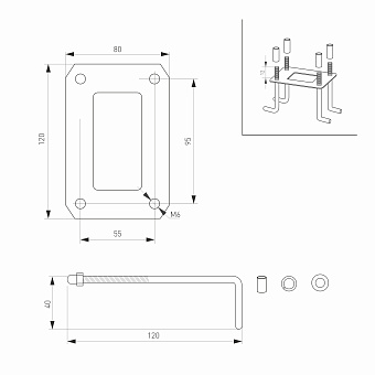 Светильник ландшафтный Arlight LGD-Eye 029982 6Вт IP54 LED тёмно-серый