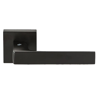 Дверная ручка нажимная COLOMBO Robocinque S ID71 чёрный матовый