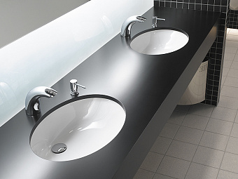 Раковина встраиваемая снизу VITRA Arkitekt 6069B003-0012 58,5х20,5см