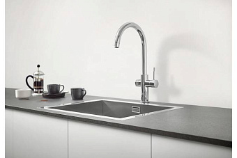 Смеситель для кухни GROHE Red II Duo 30083001 высокий излив хром