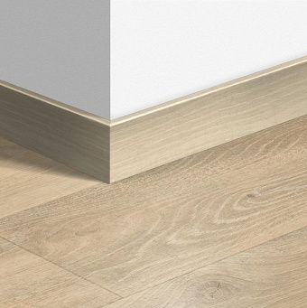 Плинтус Quick-Step 2400х77х14мм Дуб Лесной Массив Бежевый QSPSKR03545