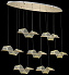 Светильник подвесной WERTMARK HILDA WE452.07.323 98Вт LED