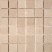 Мозаика PIXEL Каменная PIX228 Crema Nova мрамор 30,5х30,5см 0,93кв.м.