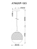 Светильник подвесной Arte Lamp JUPITER gold A7962SP-1GO 60Вт E27