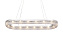 Светильник подвесной Newport 8270 8276+10/S chrome 9Вт G9