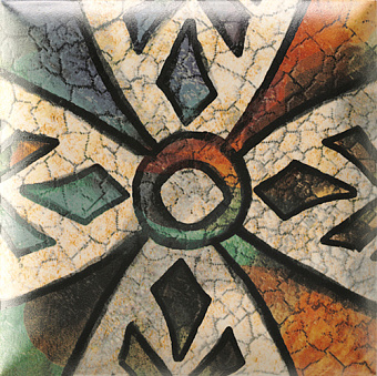 Декор MAINZU Bombato PT02386 Decor Davinci Mix 15х15см 0,506кв.м.