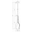 Светильник подвесной Maytoni Lacrima P007-PL-01-W 40Вт E14