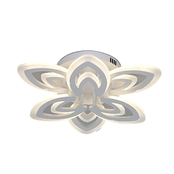 Светильник потолочный Eurosvet Floritta 90227/6 белый 77Вт LED