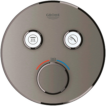 Смеситель для душа GROHE SmartControl 29119AL0 Тёмный графит матовый