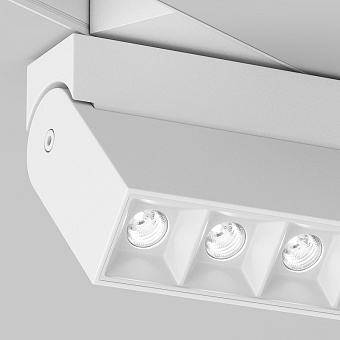 Магнитный трековый светильник Maytoni Points Rot TR077-2-10W4K-W 10Вт LED белый