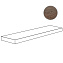 Плитка для ступеней ABK Eco Chic PF60006669 Ang Top Sx Brown Ret 120х32см 0,384кв.м. матовая/противоскользящая