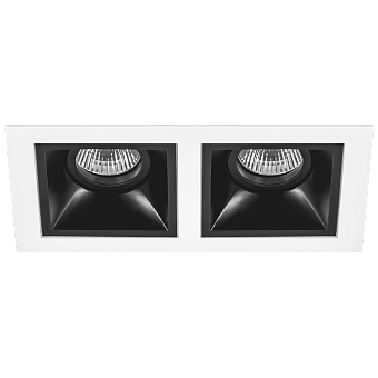 Светильник точечный встраиваемый Lightstar Domino D5260707 50Вт GU5.3