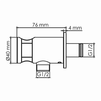 Душевая система WASSERKRAFT Sauer А71207 золото