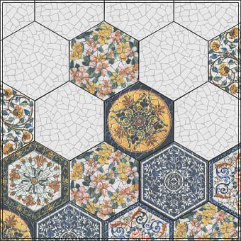 Матовый керамогранит KERAMA MARAZZI Парк Гуэля SG27009N белый 29х33,4см 1,09кв.м.