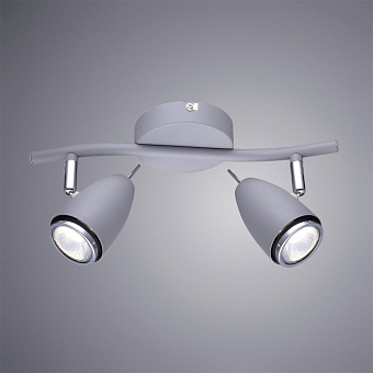 Спот Arte Lamp REGISTA A1966AP-2GY 50Вт 2 лампы GU10