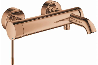 Смеситель для ванны GROHE Essence New 33624DA1 медь