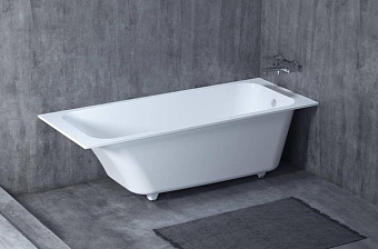 Ванна каменная SALINI ORLANDO 102115G S-Sense глянцевая 160х70см встраиваемая