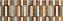Настенная плитка MAINZU BELLAGIO PT03242 Arco Caramel 30х10см 1,02кв.м. глянцевая