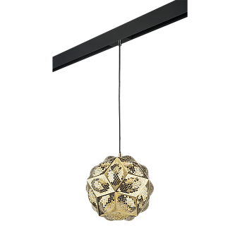 Трековый светильник Lightstar Fermo PRO724312 40Вт E27 золото для однофазного трека