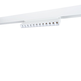 Магнитный трековый светильник Arte Lamp LINEA A4648PL-1WH 15Вт LED прозрачный