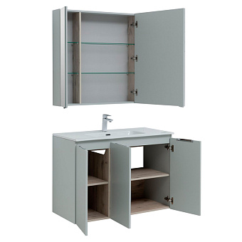 Мебель для ванной AQUANET Алвита New 274198 серый