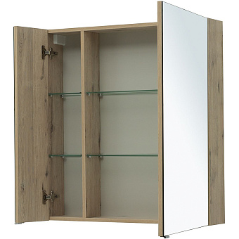 Шкаф зеркальный AQUANET Алвита New 277537 17х80х85см без подсветки