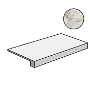 Плитка для ступеней Atlas Concord Италия Marvel Pro ADXB Statuario Select Scalino 90х33см 0,297кв.м. матовая