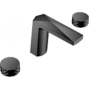 Смеситель для раковины Boheme Venturo 150-B-DIAMOND чёрный