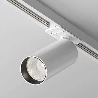 Трековый светильник Maytoni Focus LED TR021-1-12W4K-W-W 12Вт LED белый для однофазного трека