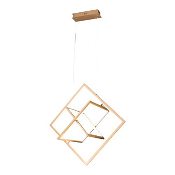 Светильник подвесной Eurosvet MAYA 90224/3 матовое золото 50Вт LED