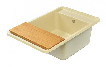 Мойка кухонная Акватон Беллис 1A725032BS290 78х51см бежевый